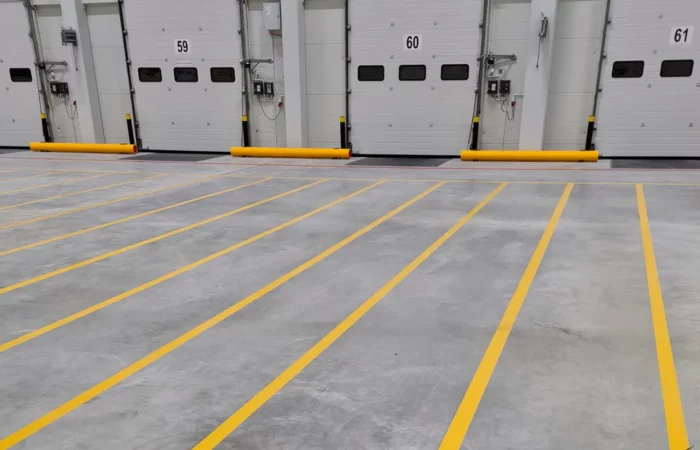 oznakowanie poziome malowanie linii